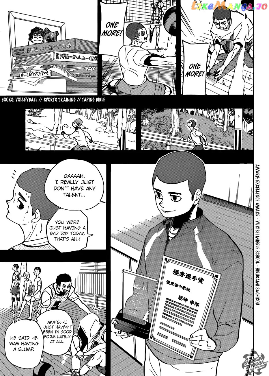 Haikyuu!!, Chapter 351 image 08